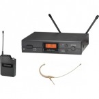 鐵三角 Audio-technica ATW-2192aD-TH 米色無線頭戴式麥克風系統（656.125-678.500兆赫）