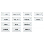 愛思創  Extron  TLP 350CV 按鍵